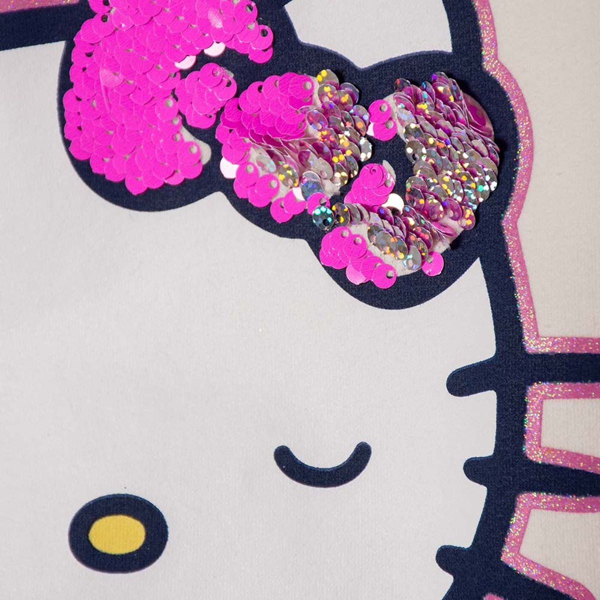 HELLO KITTY - Buzo de Hello Kitty cerrado marfil para niña 2T a 6T