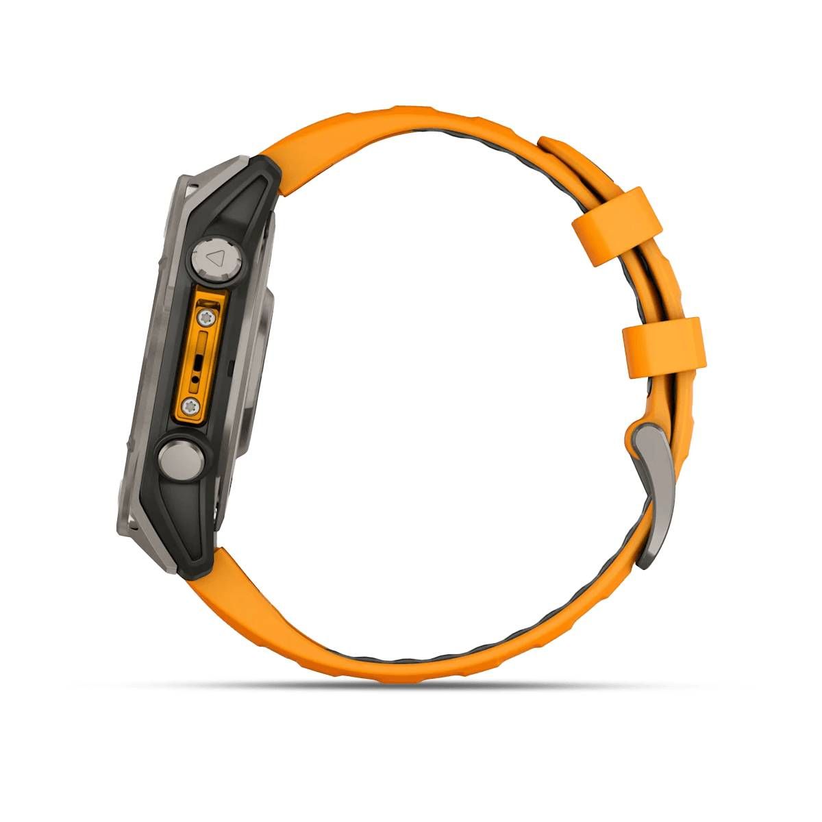 GARMIN - Smartwatch Garmin Fenix 8 de 47 mm con pantalla Amoled color naranja