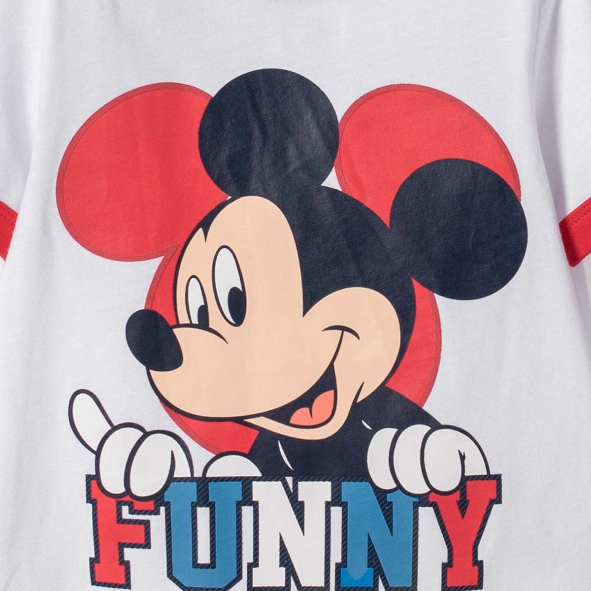 DISNEY - Conjunto de Mickey Mouse con pantalón largo multicolor para niño 2T a 6T
