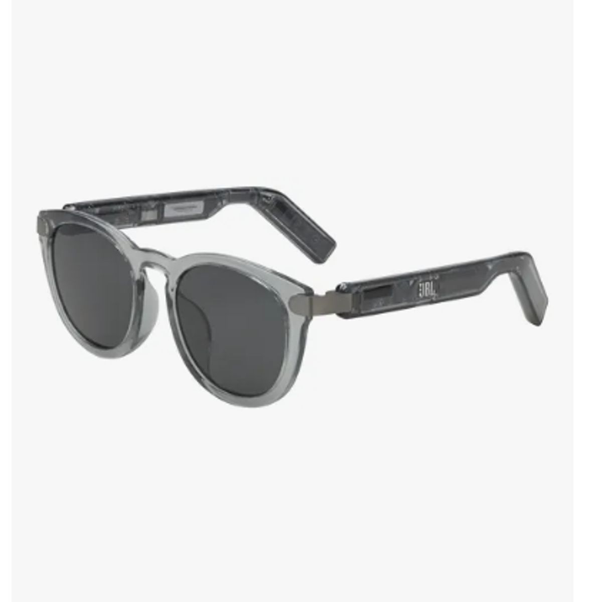 JBL - Gafas De Sol JBL Bluetooth Soundgear Frames Square, Audio Abierto, IP54, 8 Horas, Gris Espejo Negro