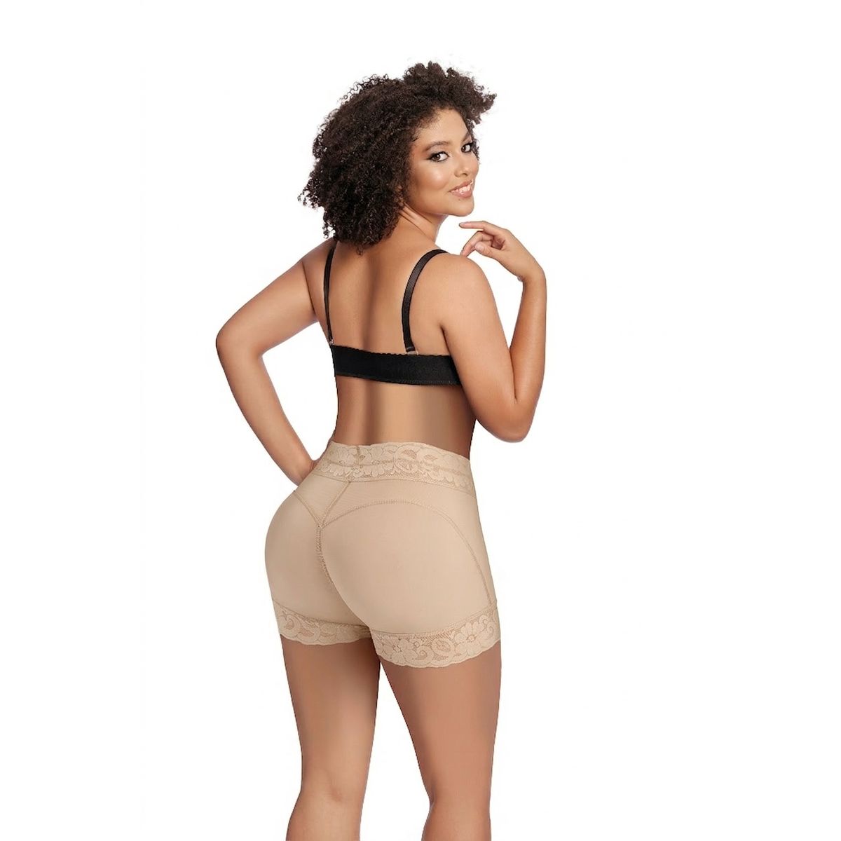 FAJAS TUFIT - Panty faja reductora mujer control abdomen levanta glúteos alta compresión invisible WP 447