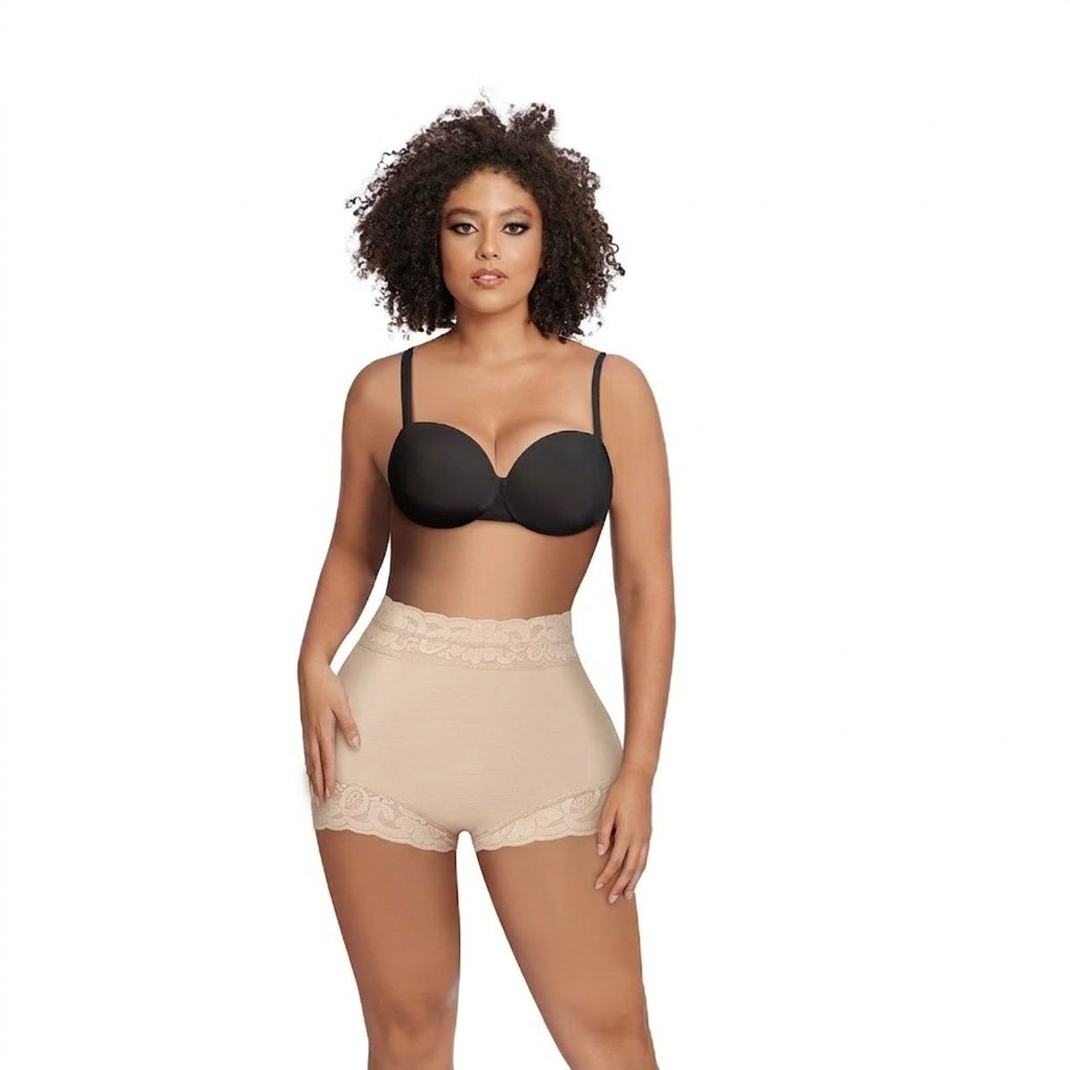 FAJAS TUFIT - Panty faja reductora mujer control abdomen levanta glúteos alta compresión invisible WP 447