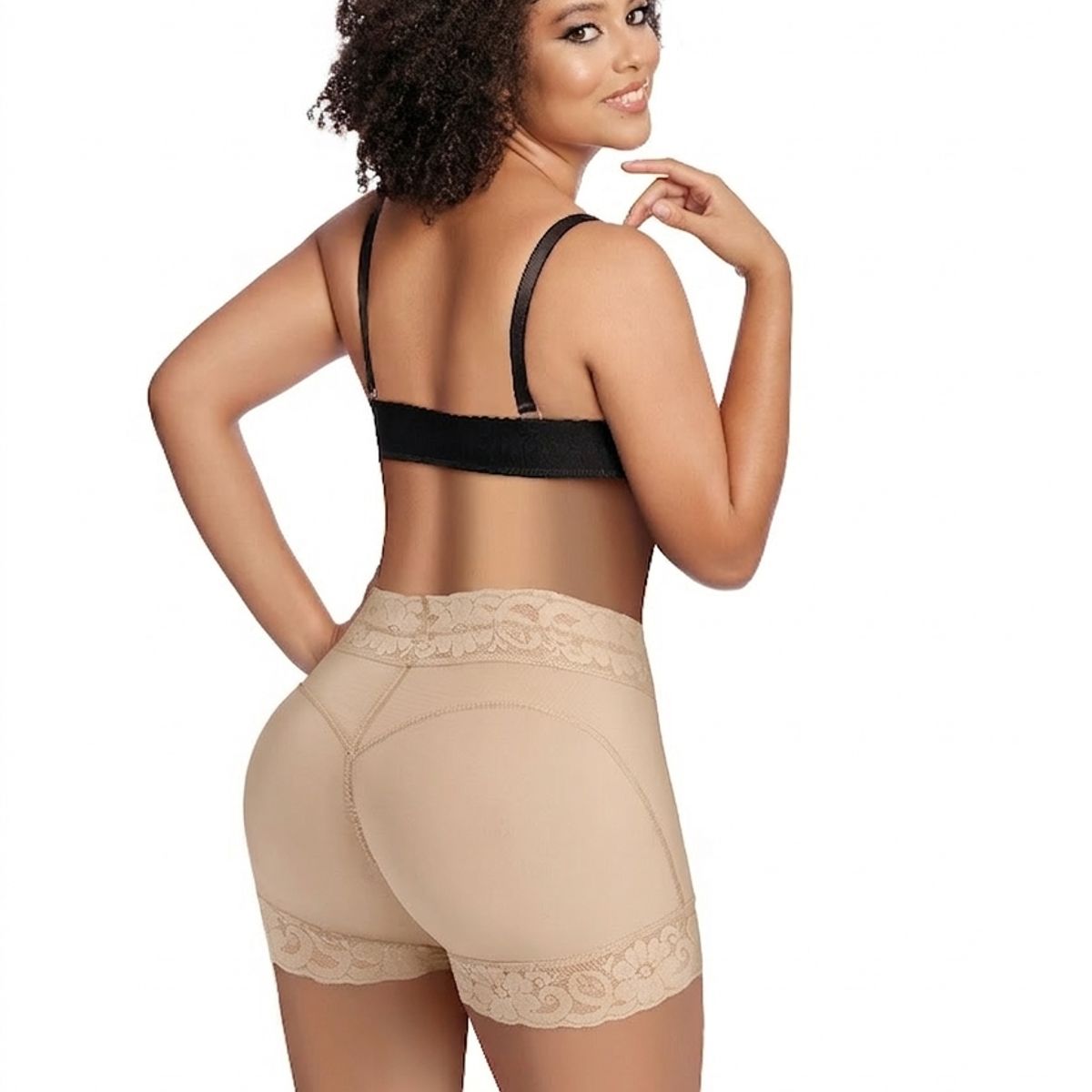 FAJAS TUFIT - Panty faja reductora mujer control abdomen levanta glúteos alta compresión invisible WP 447
