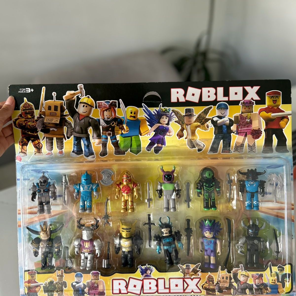 GENERICO - Muñecos Set Blíster Juguetes roblox x12 personajes