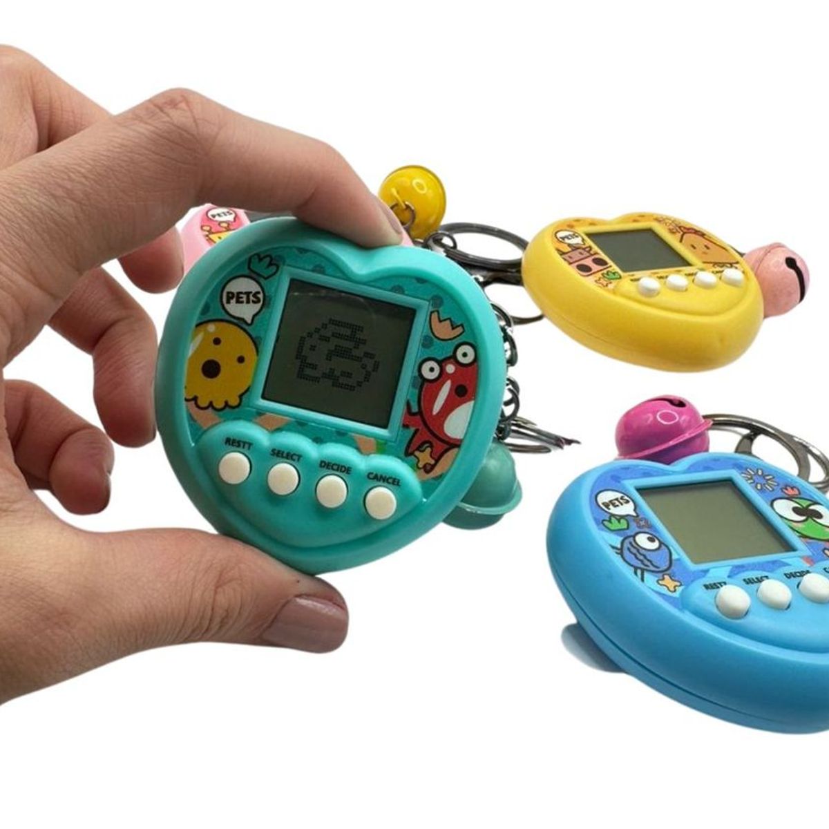 MAZUGI - Tamagotchi Llavero Mascota Virtual Juego Electrónico Retro