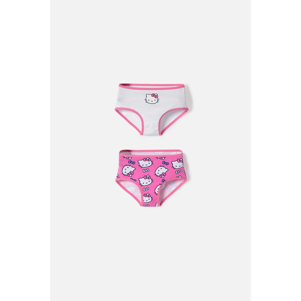 HELLO KITTY - Pack X2 panties de Hello Kitty multicolor para niña 2T a 6T