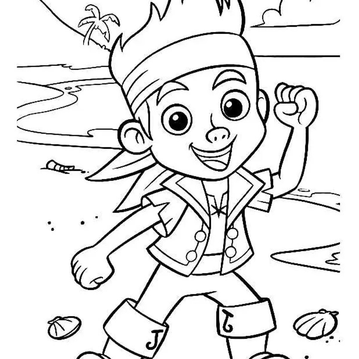 GENERICO - LIBRO PARA COLOREAR COLOR WONDER JACK EL PIRATA