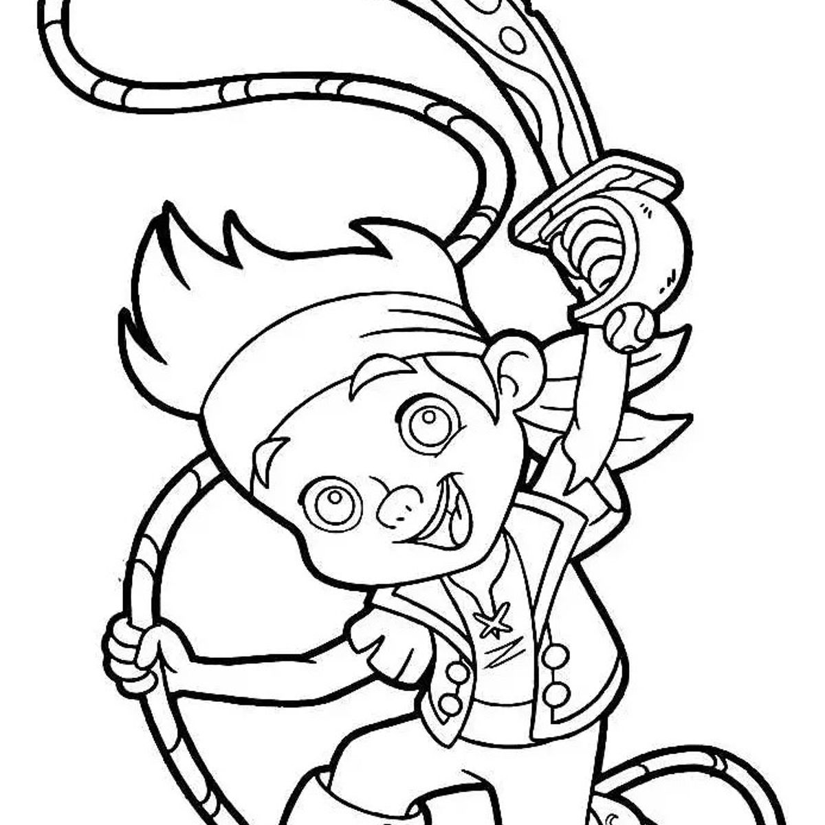 GENERICO - LIBRO PARA COLOREAR COLOR WONDER JACK EL PIRATA