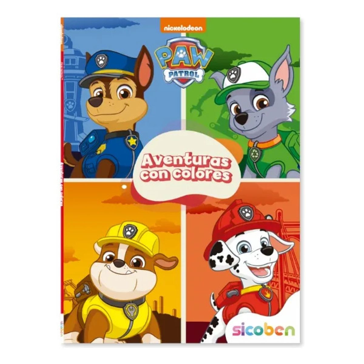 GENERICO - LIBRO DE COLOREAR - AVENTURAS CON COLOR PAW PATROL SURTIDO