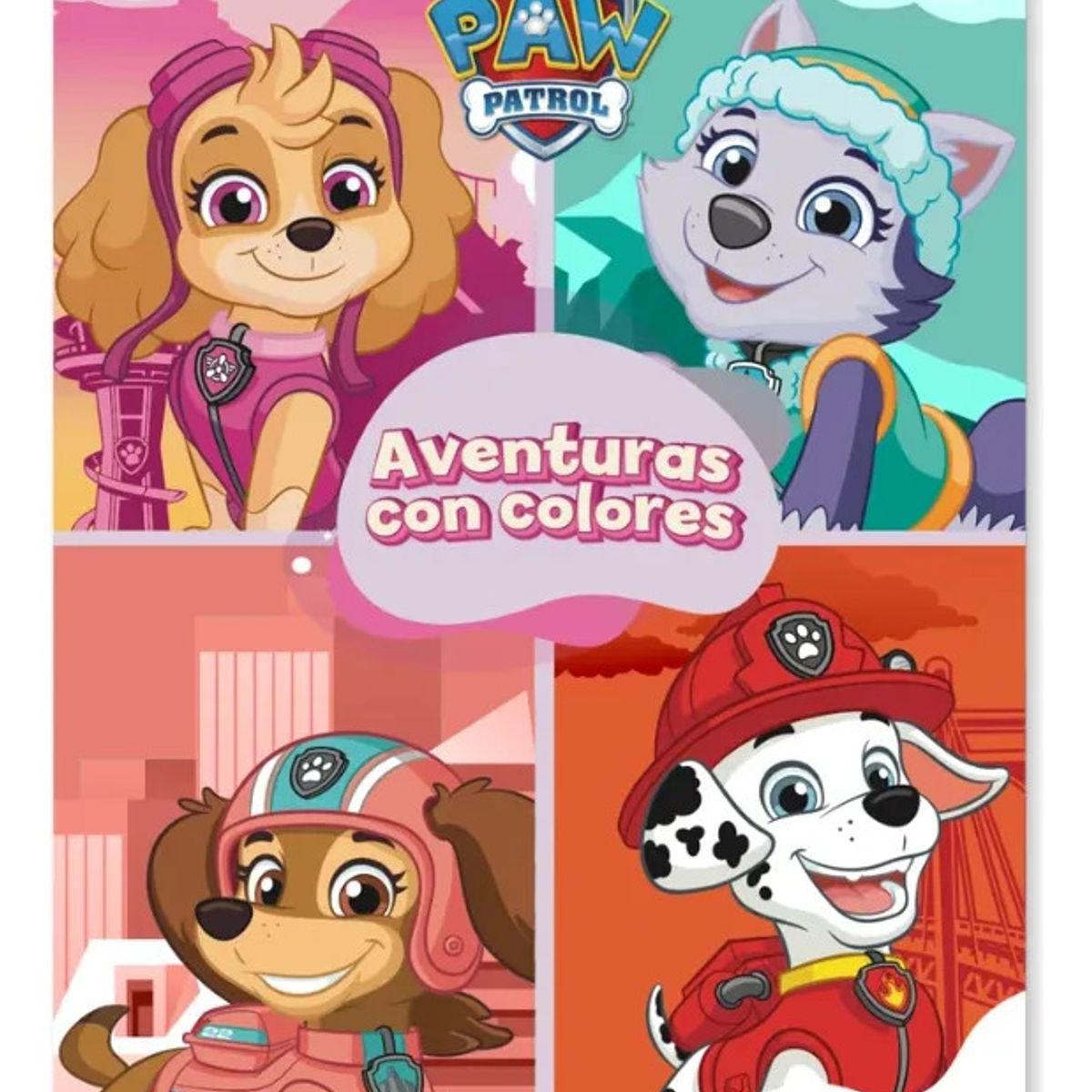 GENERICO - LIBRO DE COLOREAR - AVENTURAS CON COLOR PAW PATROL SURTIDO
