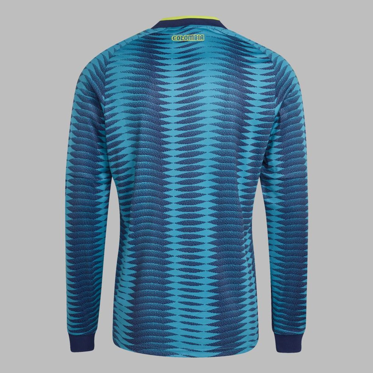 ADIDAS - Camiseta adidas Hombre Visitante Selección Colombia 26 Manga Larga - Azul