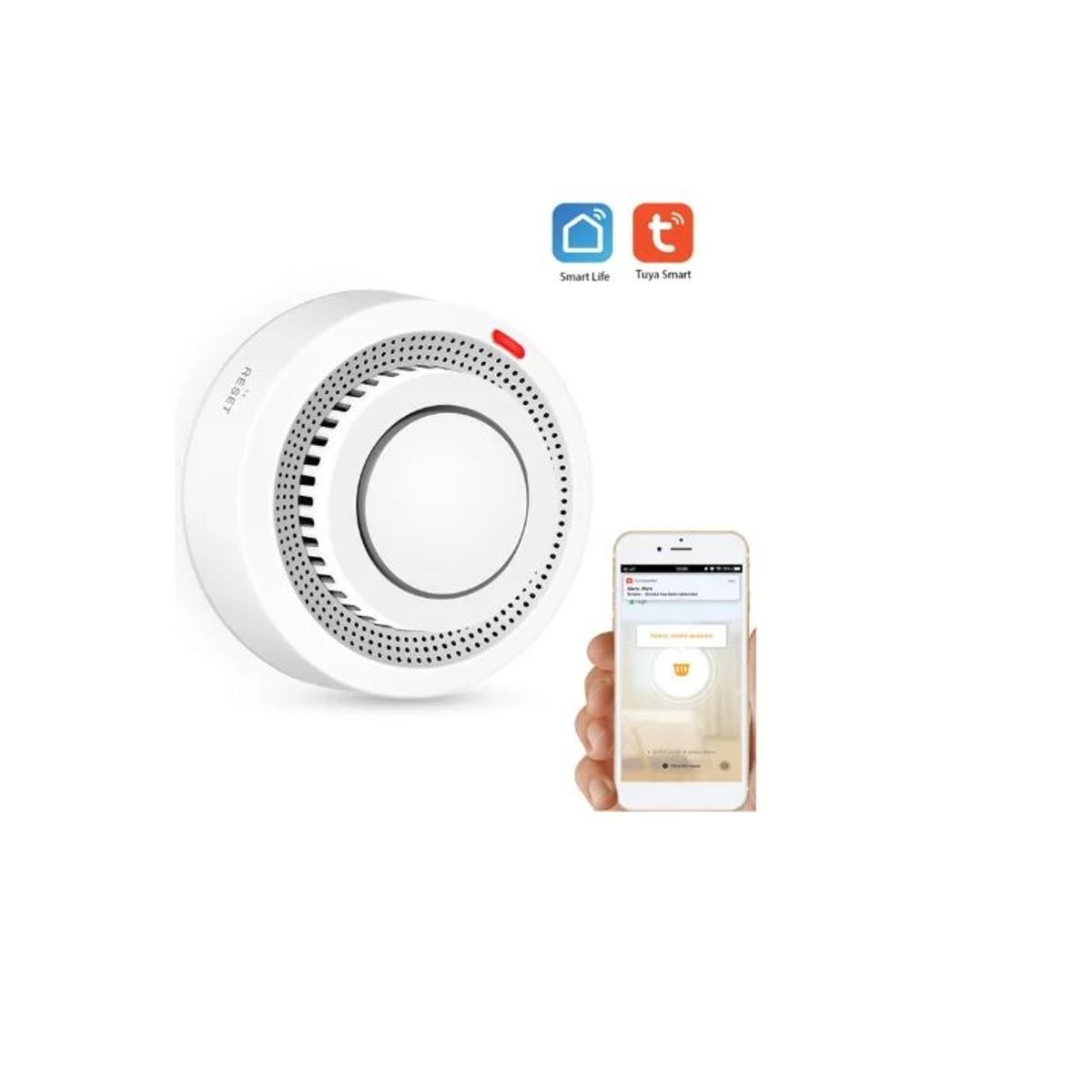 GENERICO - Detector de humo con sistema de monitoreo remoto