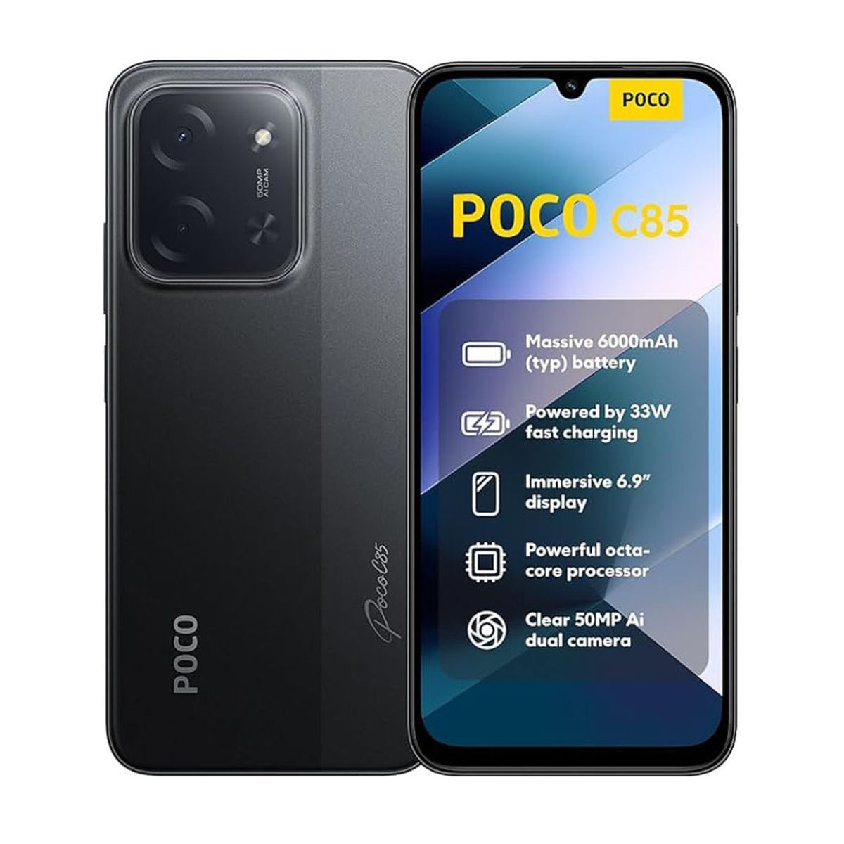 XIAOMI - Celular Xiaomi Poco C85 128GB 6GB Negro