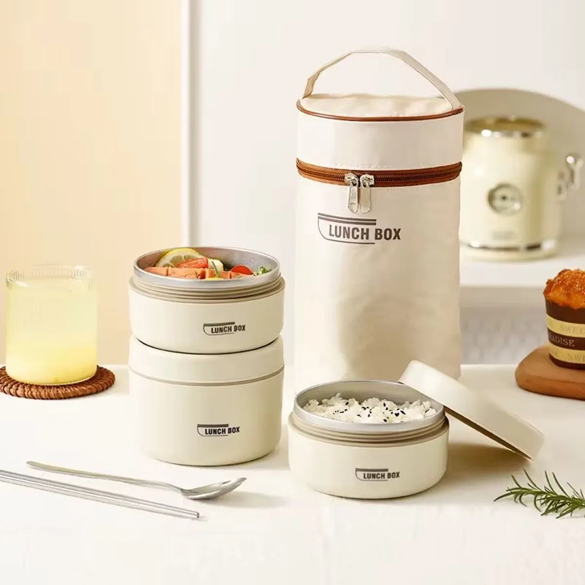 GENERICO - Set de  portacomidas x3