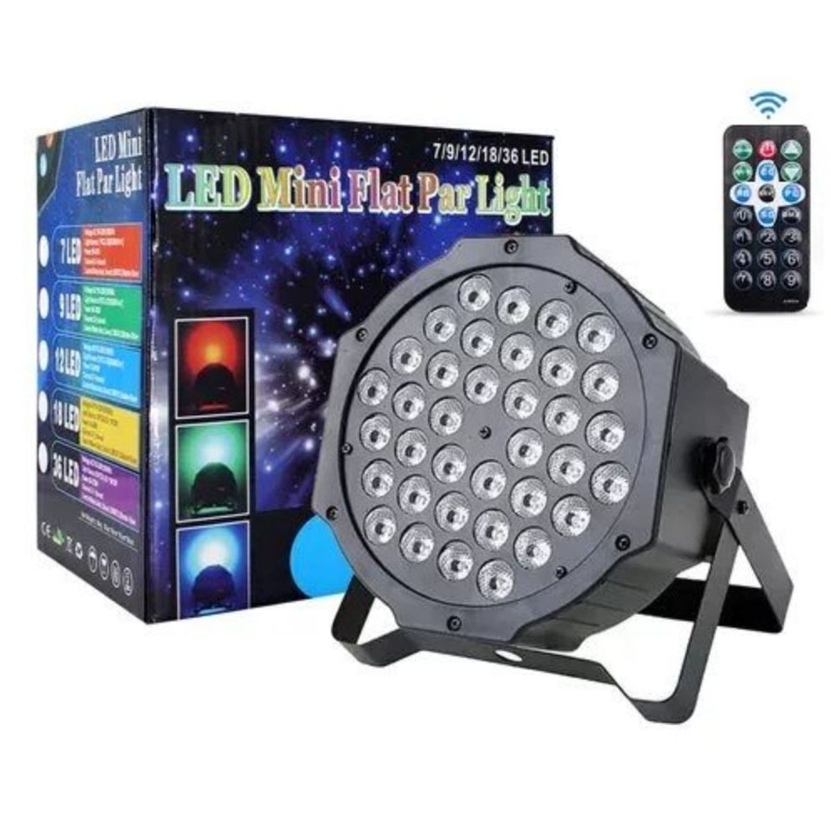 GENERICO - Luces LED multicolor Con Control Remoto