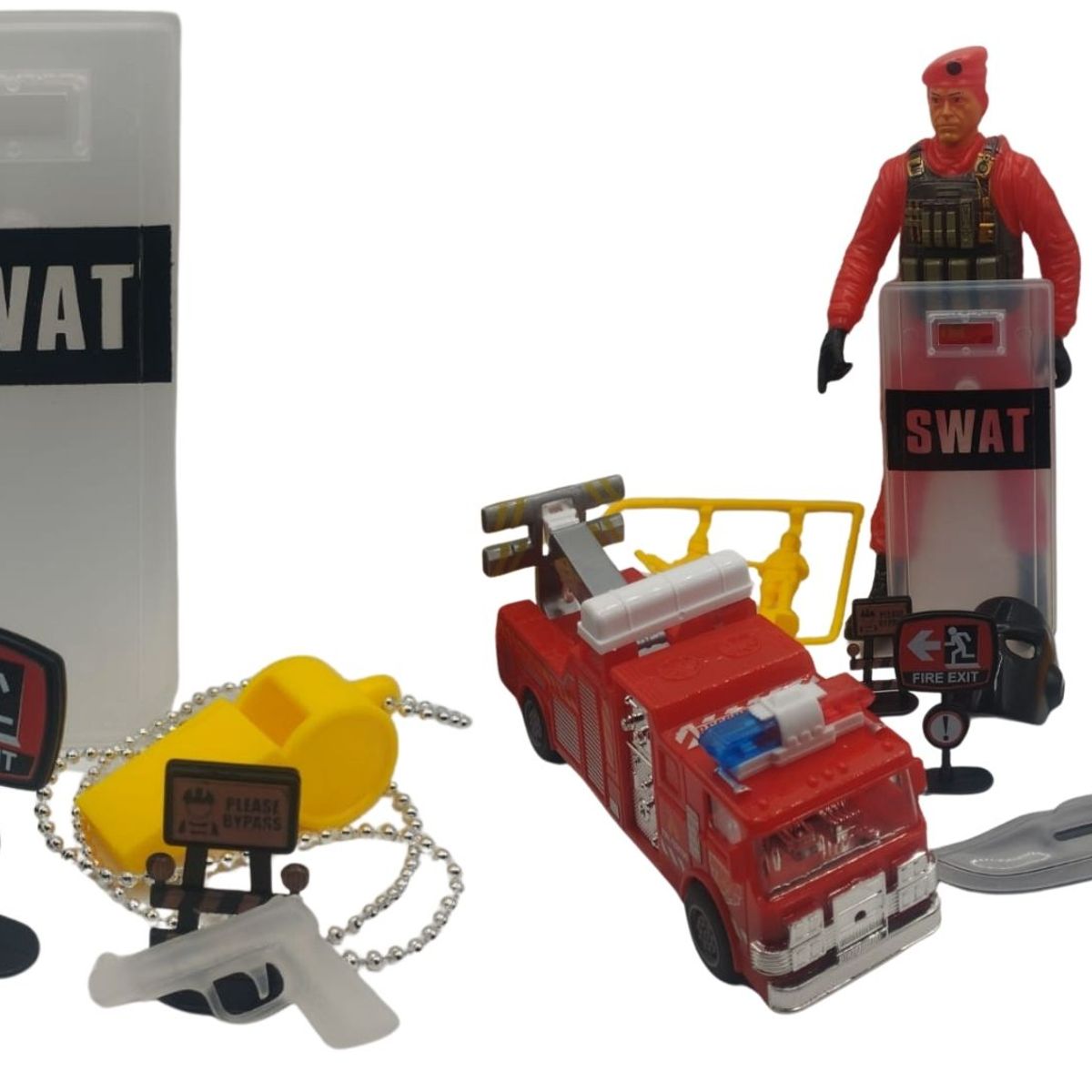 MAZUGI - Juguete infantil tipo set de bomberos