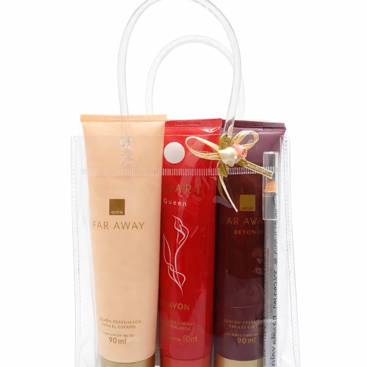 AVON - Set crema hidratante perfumada cuerpo far away imari queen far beyond regalo