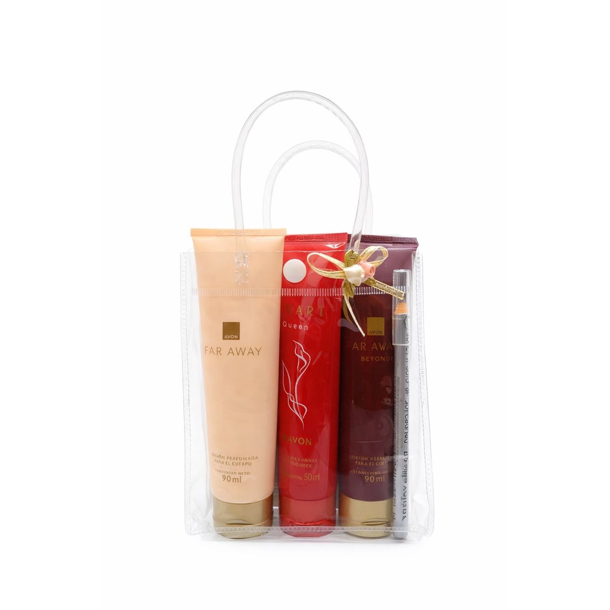 AVON - Set crema hidratante perfumada cuerpo far away imari queen far beyond regalo