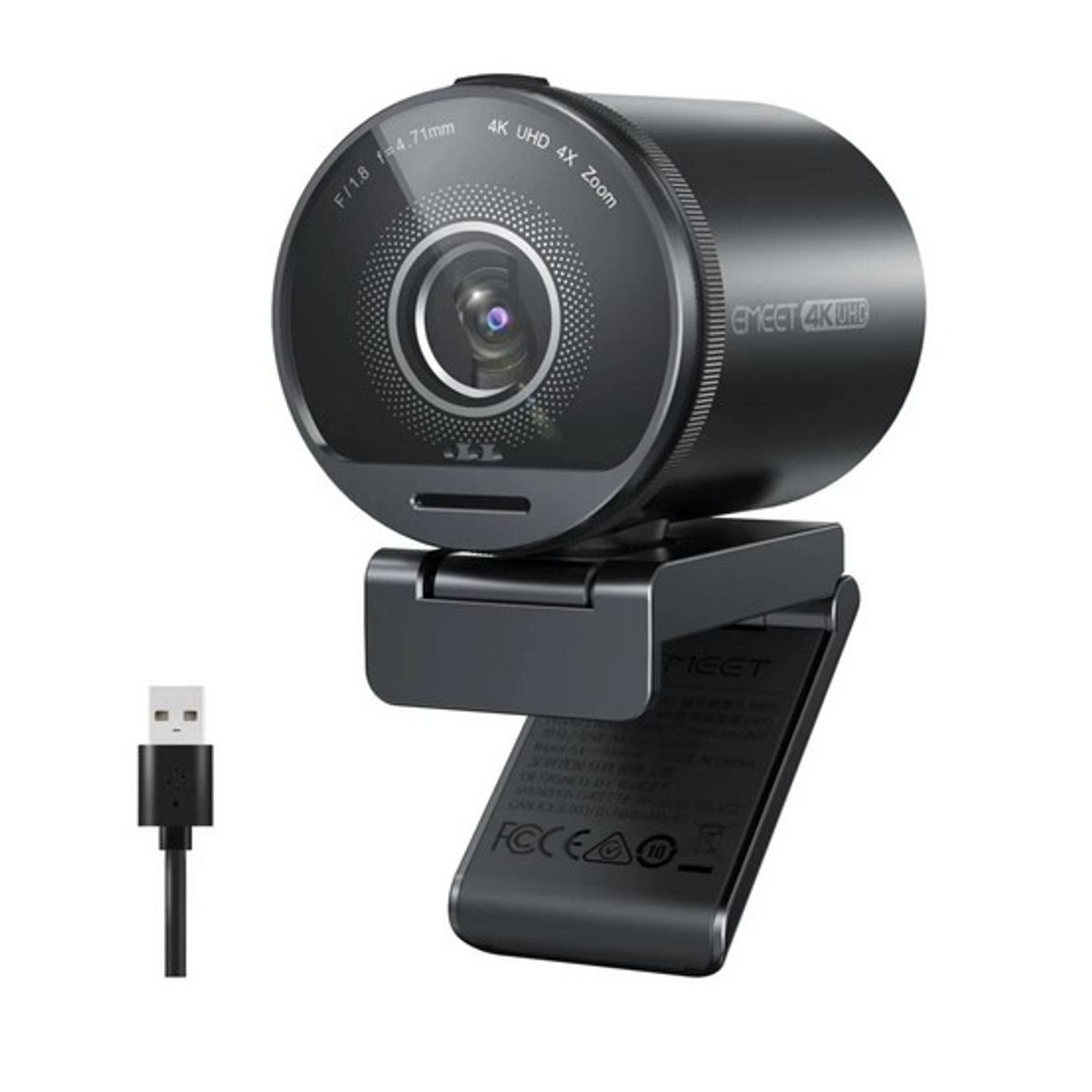 GENERICO - Video Camara Webcam Emeet S800 Para Streaming En Computador