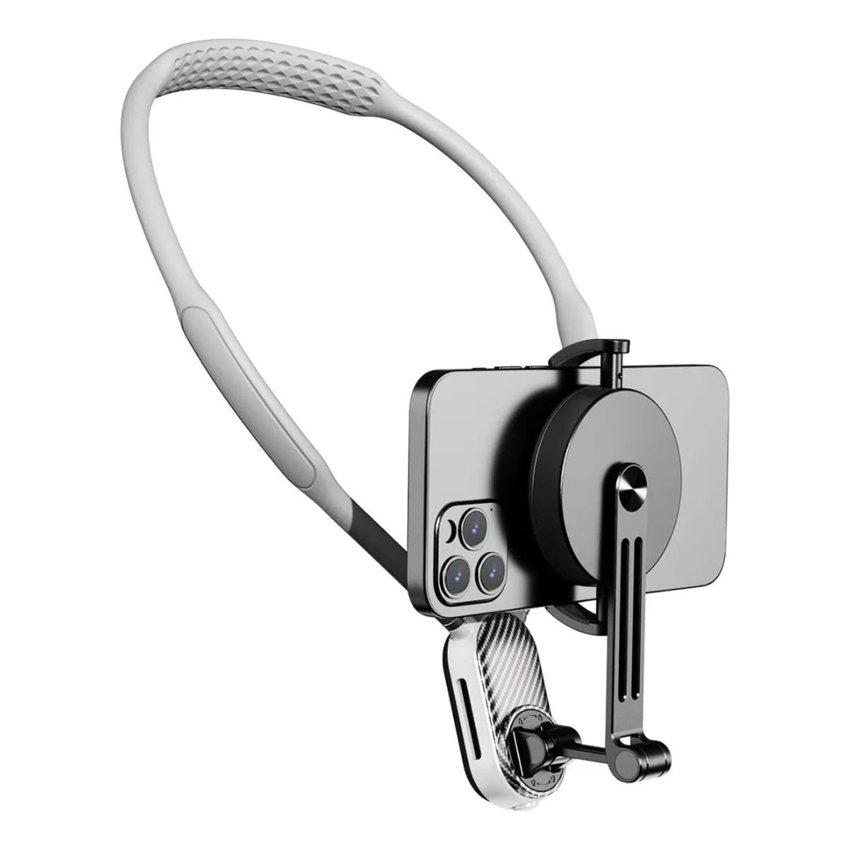 GENERICO - Soporte Magnetico Cuello Pecho Celular Pov Magsafe 360 Pro