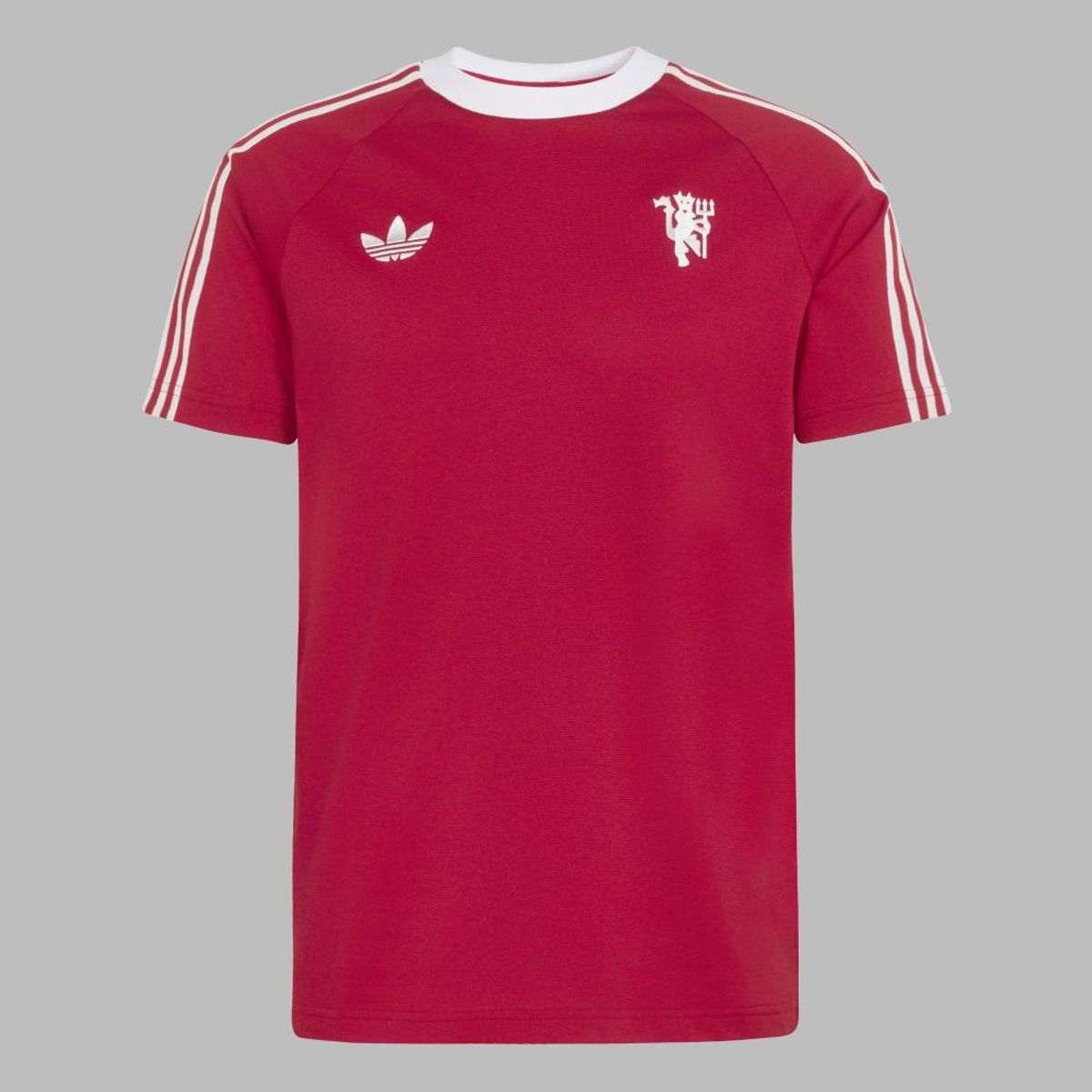 ADIDAS ORIGINALS - Camiseta adidas Hombre Originals Manchester United  - Granate