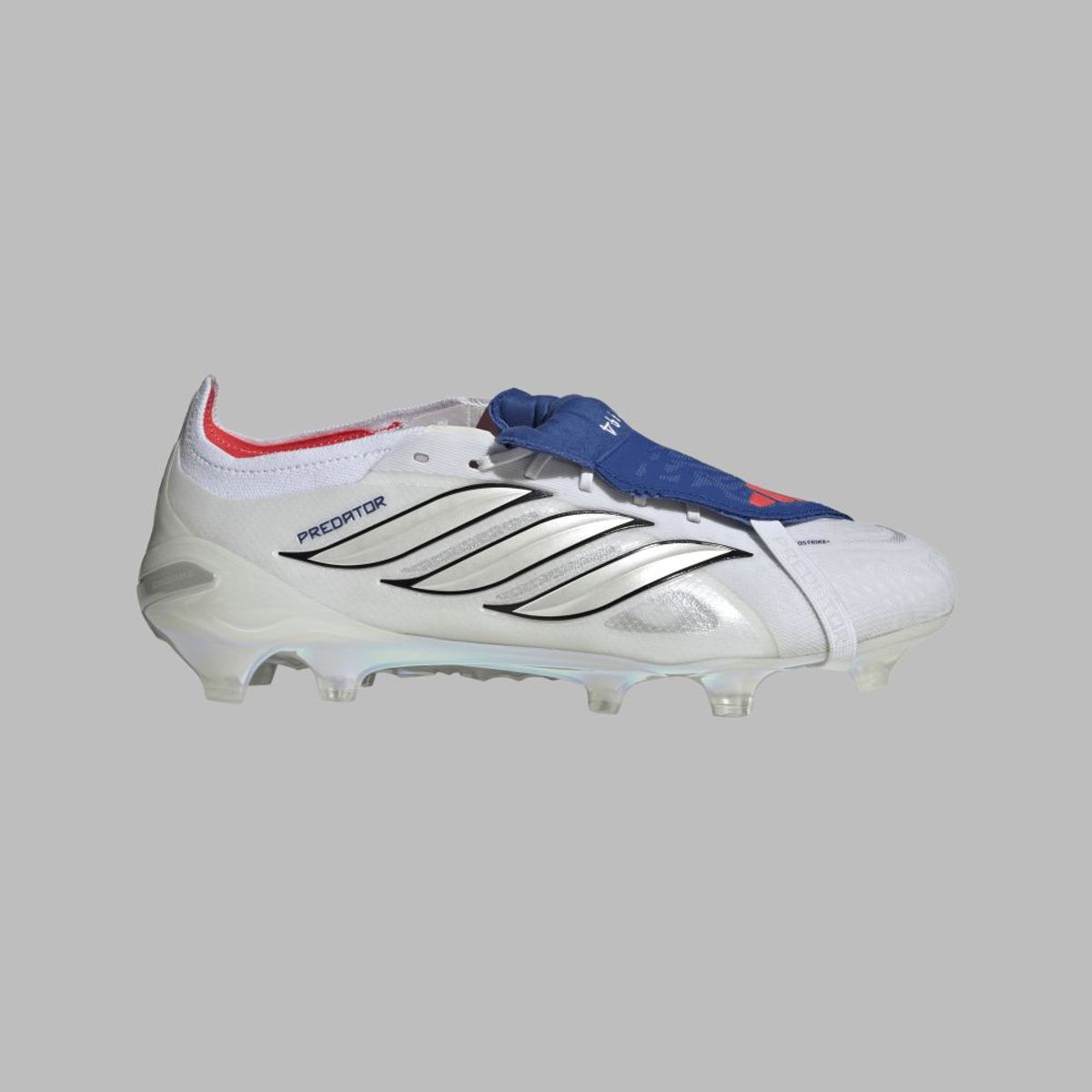 ADIDAS - Guayos adidas Hombre Predator Elite con Lengüeta Plegable FG - Blanco