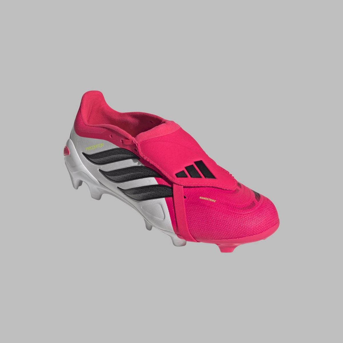 ADIDAS - Guayos adidas Hombre  Predator League con Lengüeta Plegable FG - Rojo