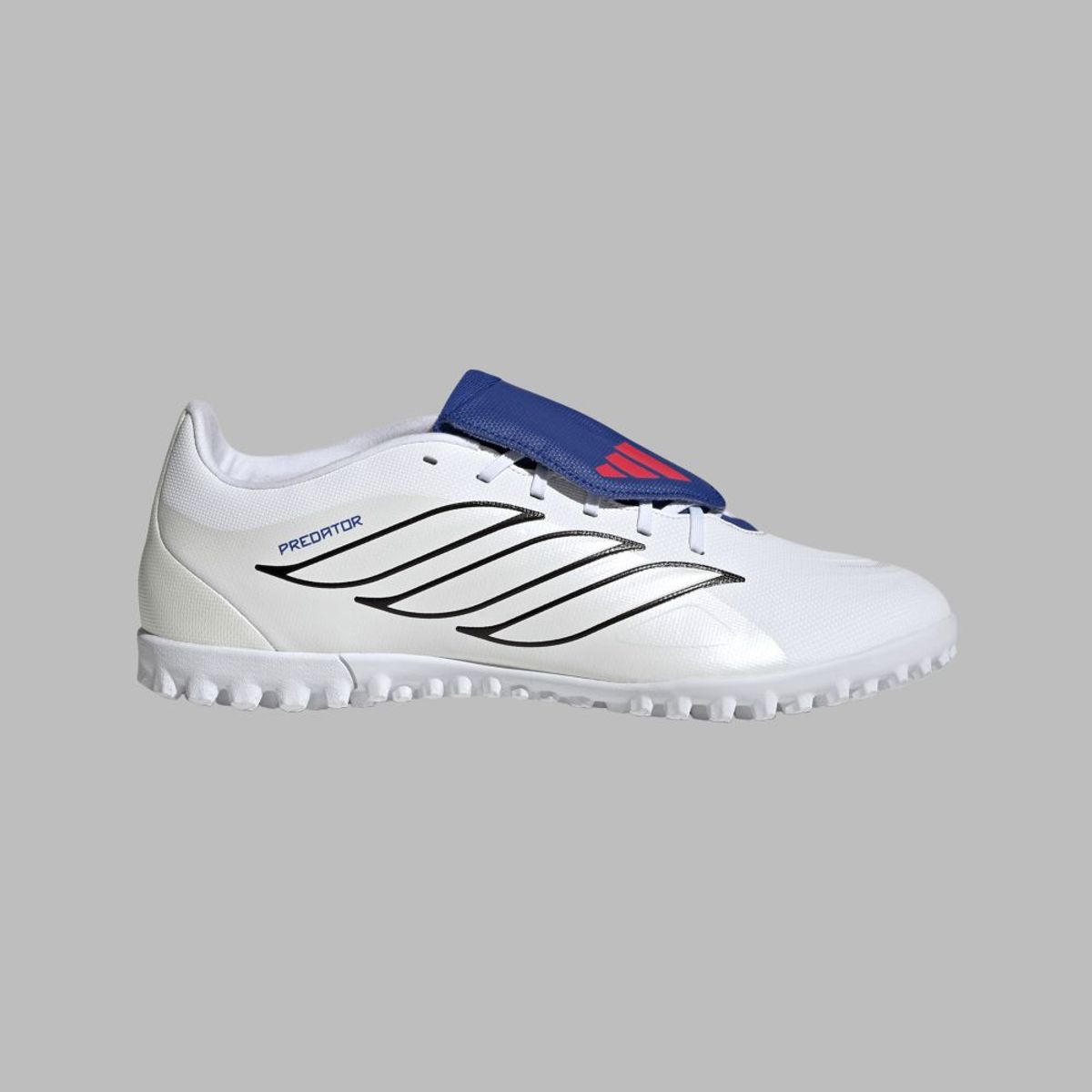 ADIDAS - Torretin adidas Hombre Predator Club con Lengüeta Plegable TF - Blanco