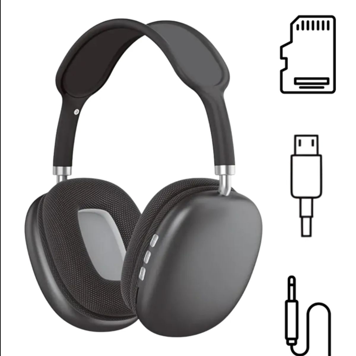 GENERICO - Audifonos air pro mas P9C+ color negro