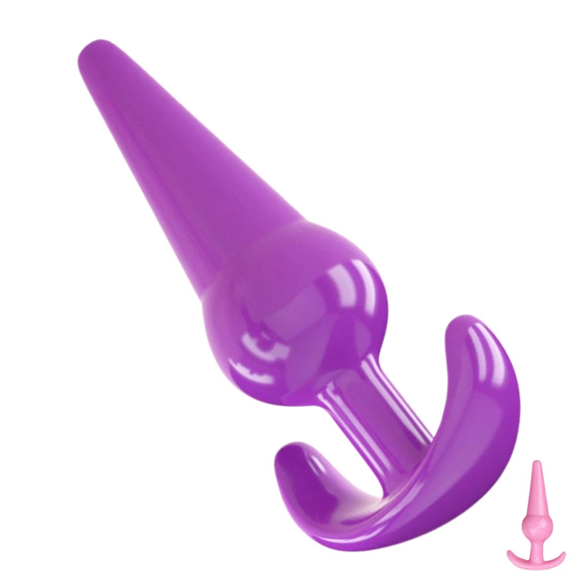 GENERICO - Plug Anal Silicona +grande Consolador Dildo Ano Dilatador