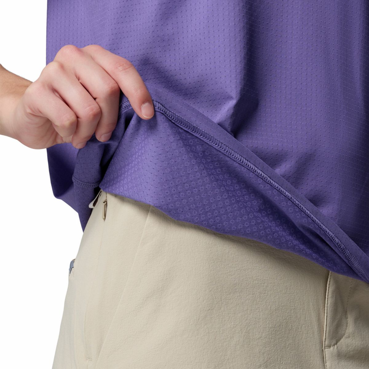 COLUMBIA - Camiseta Mujer Columbia WILD SPRINGS SS Morado COLUMBIA