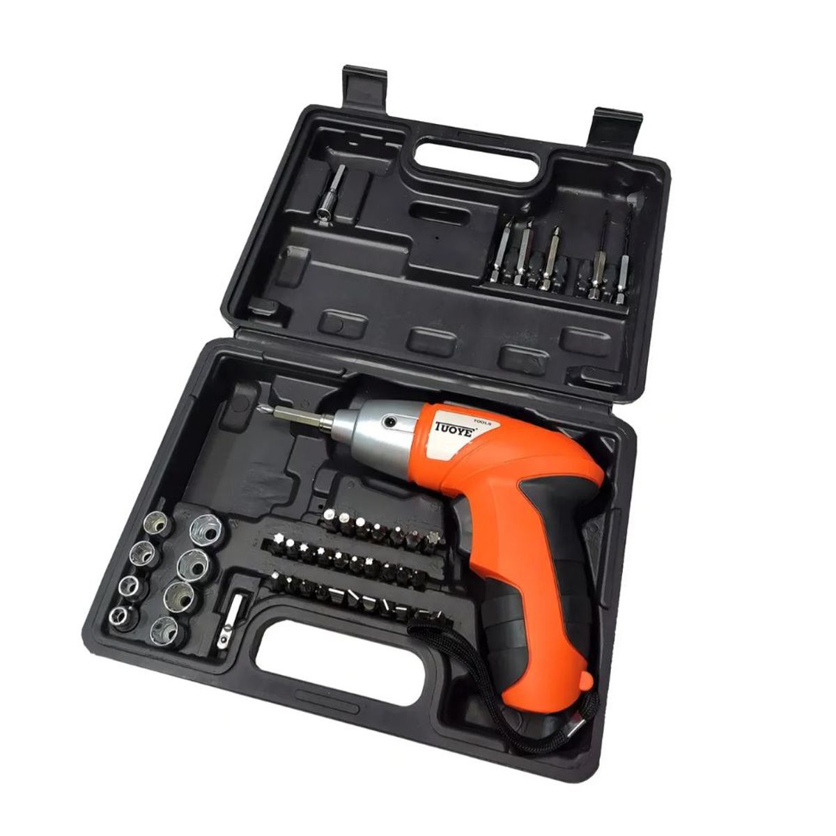 GENERICO - Destornillador Eléctrico Inalámbrico con Kit de Accesorios 46 piezas