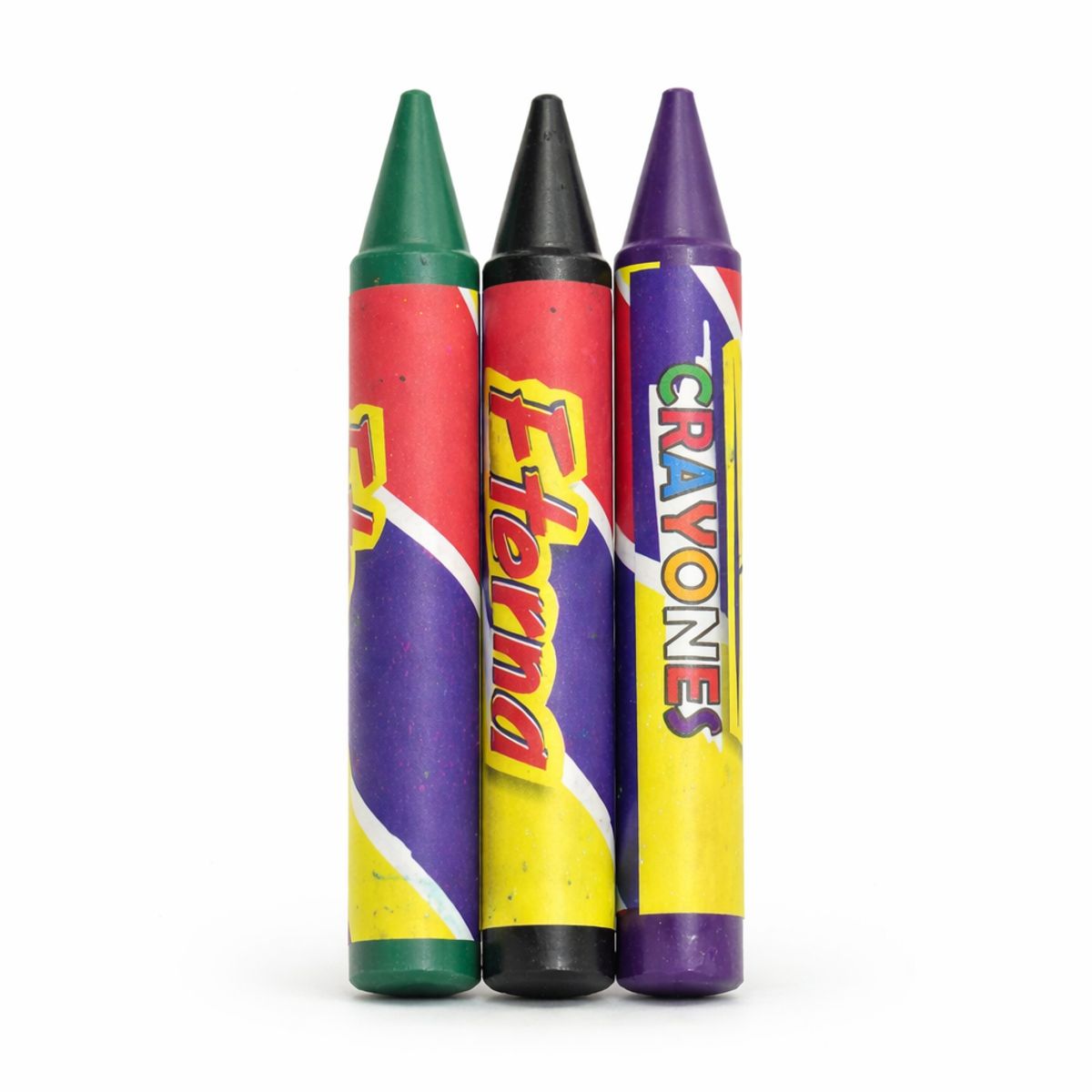 ETERNA - Crayones Jumbo Eterna Caja x 10 Unidades Escolares