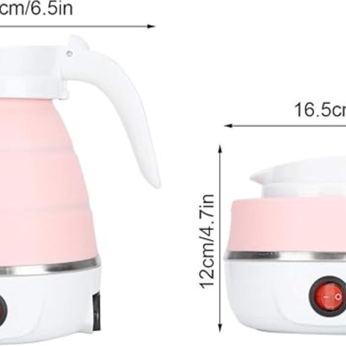 GENERICO - Hervidor de agua electrico portatil plegable