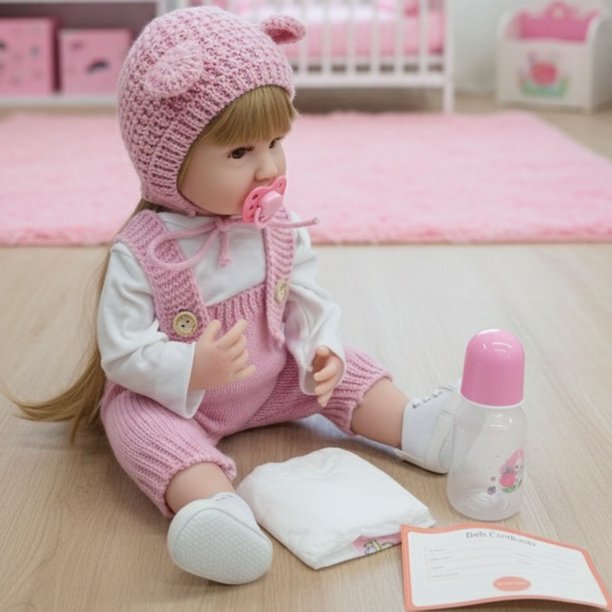 COMPRALOENCASA COM - Muñeca Inteligente Bebé Realista Didáctica MG50498