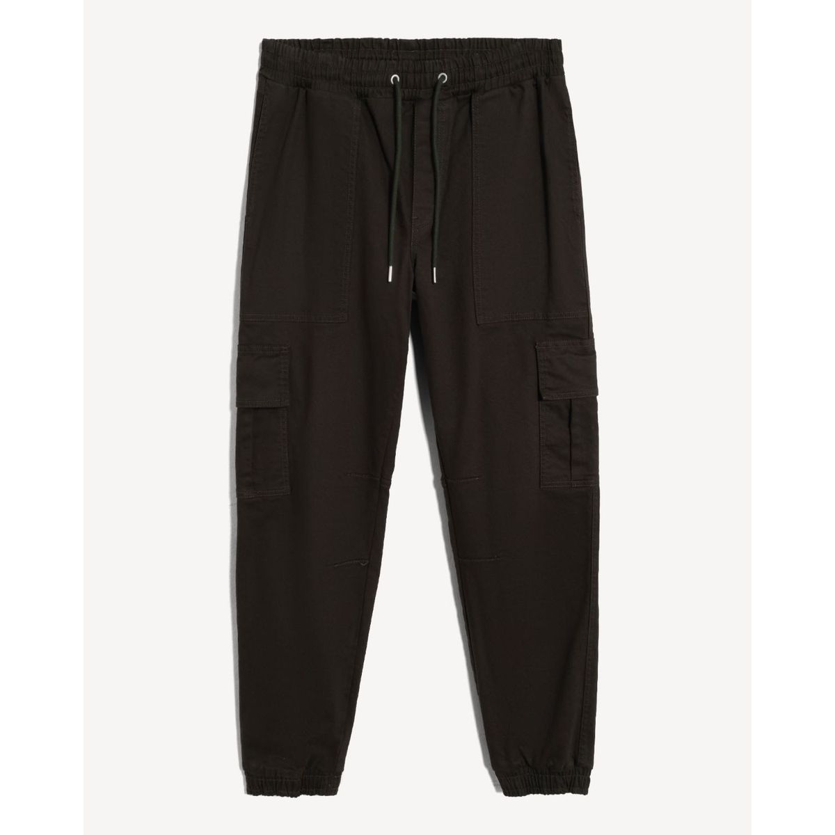 SEVEN SEVEN - Pantalón Jogger Cargo  Para Hombre Café Seven Seven