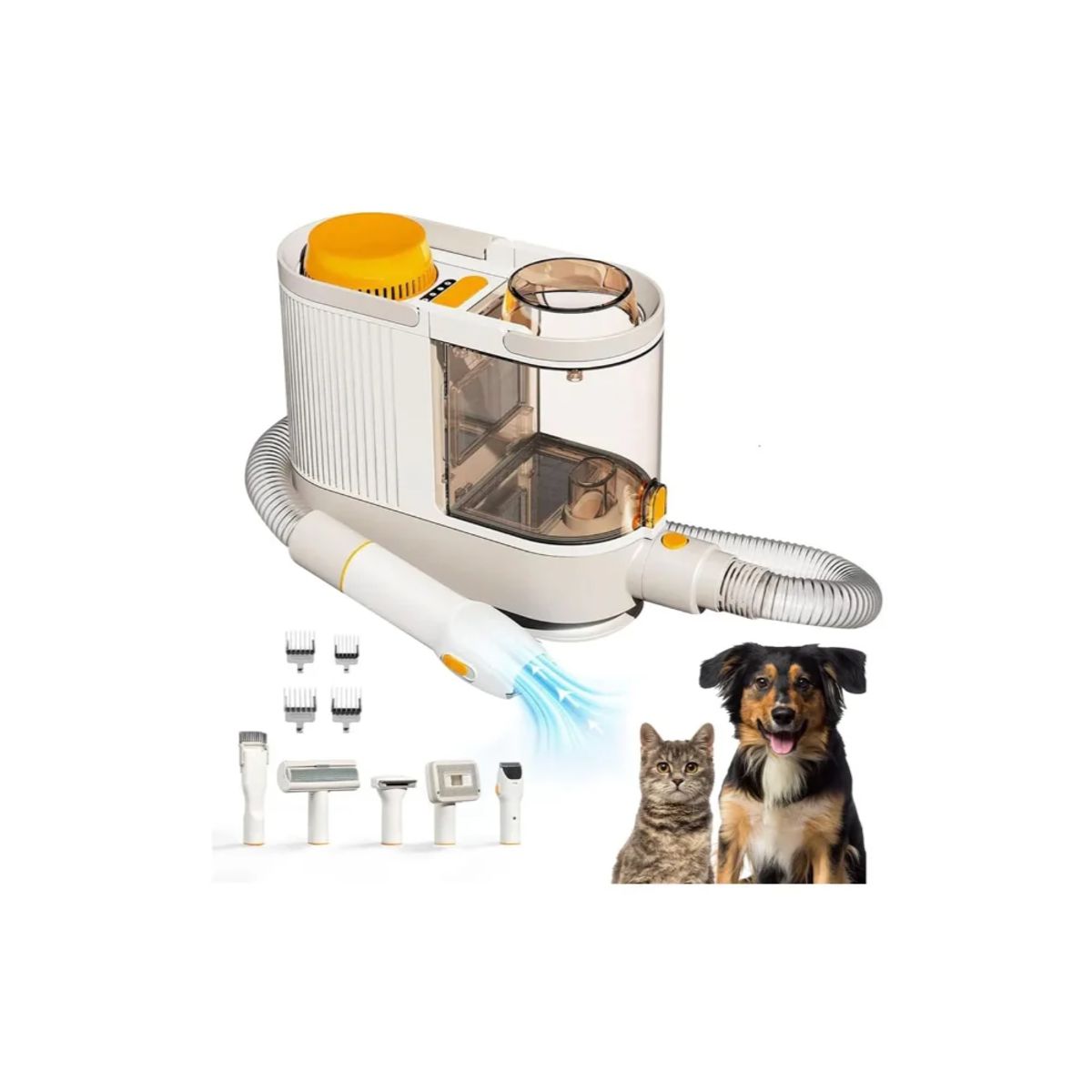 TELEVENTAS COM - Peluquera Aspiradora con Kit Profesional Para Mascotas