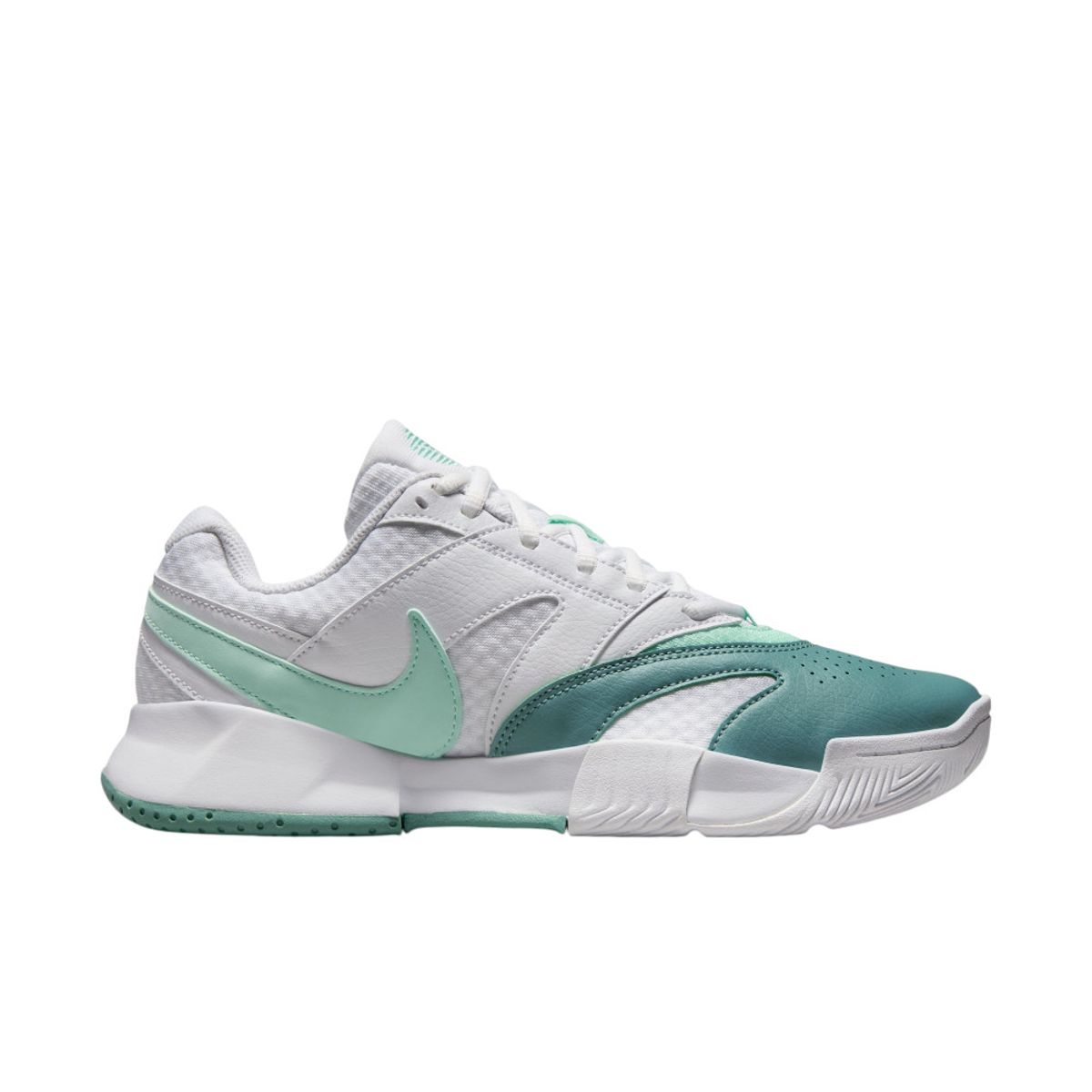 NIKE - Tenis Nike Court Lite 4 Hc Mujer-Blanco/Verde