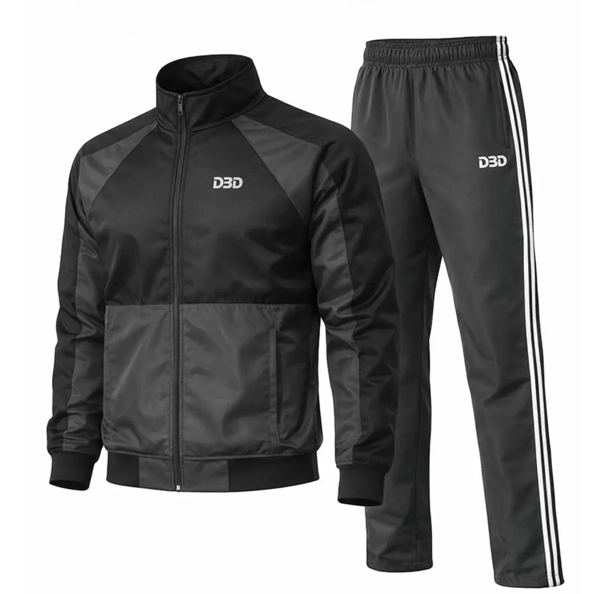 MODA EN CIRCUITO - Conjunto Deportivo O Sudadera Impermeable Para Hombre