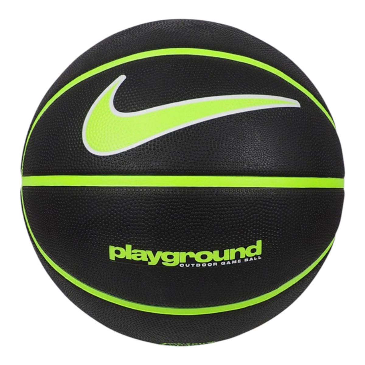 NIKE - Balon De Basquetbol Nike  Everyday Playground 8P-Negro/Verde