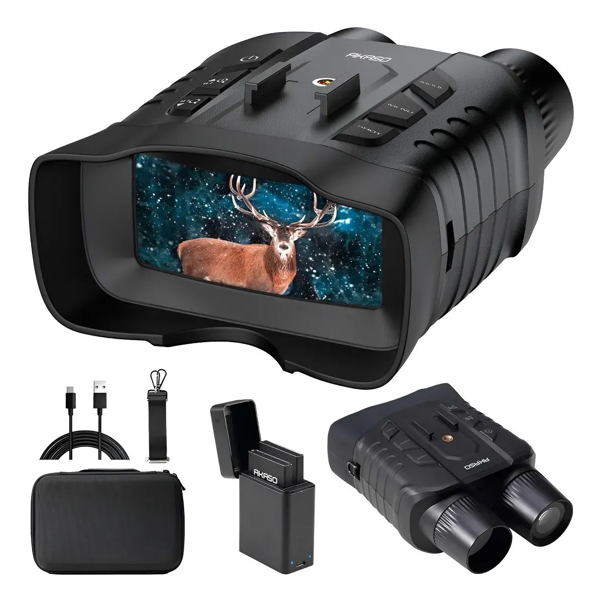 AKASO - Gafas Binoculares Visión Nocturna A Color Akaso Seemor-200