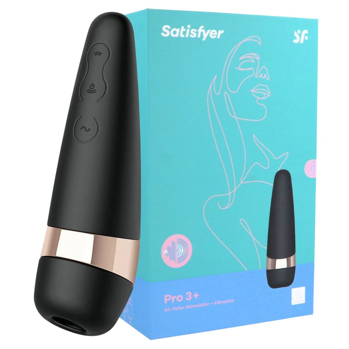 GENERICO - Satisfyer Pro 3+ Succionador De Clitoris Vibrador Original