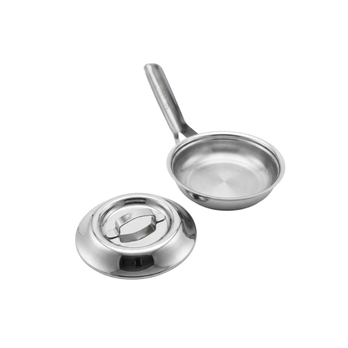 TELEVENTAS COM - Sartén Acero Inoxidable Cacerola con Tapa Premium