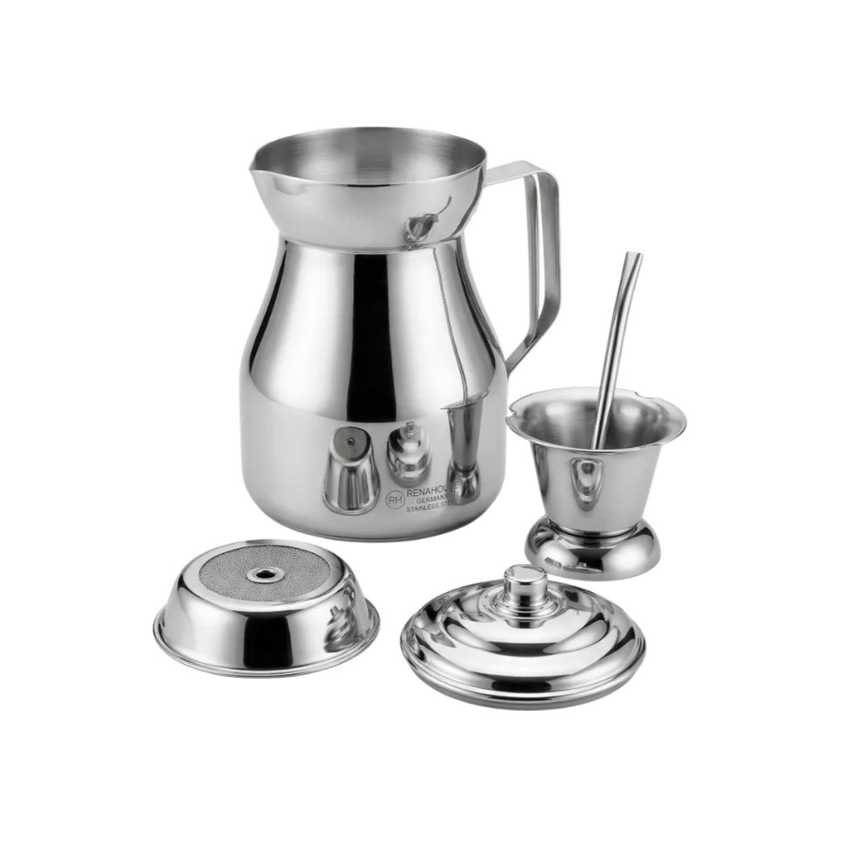 TELEVENTAS COM - Olleta en Acero Chocolatera Cafetera 2 LTS Premium