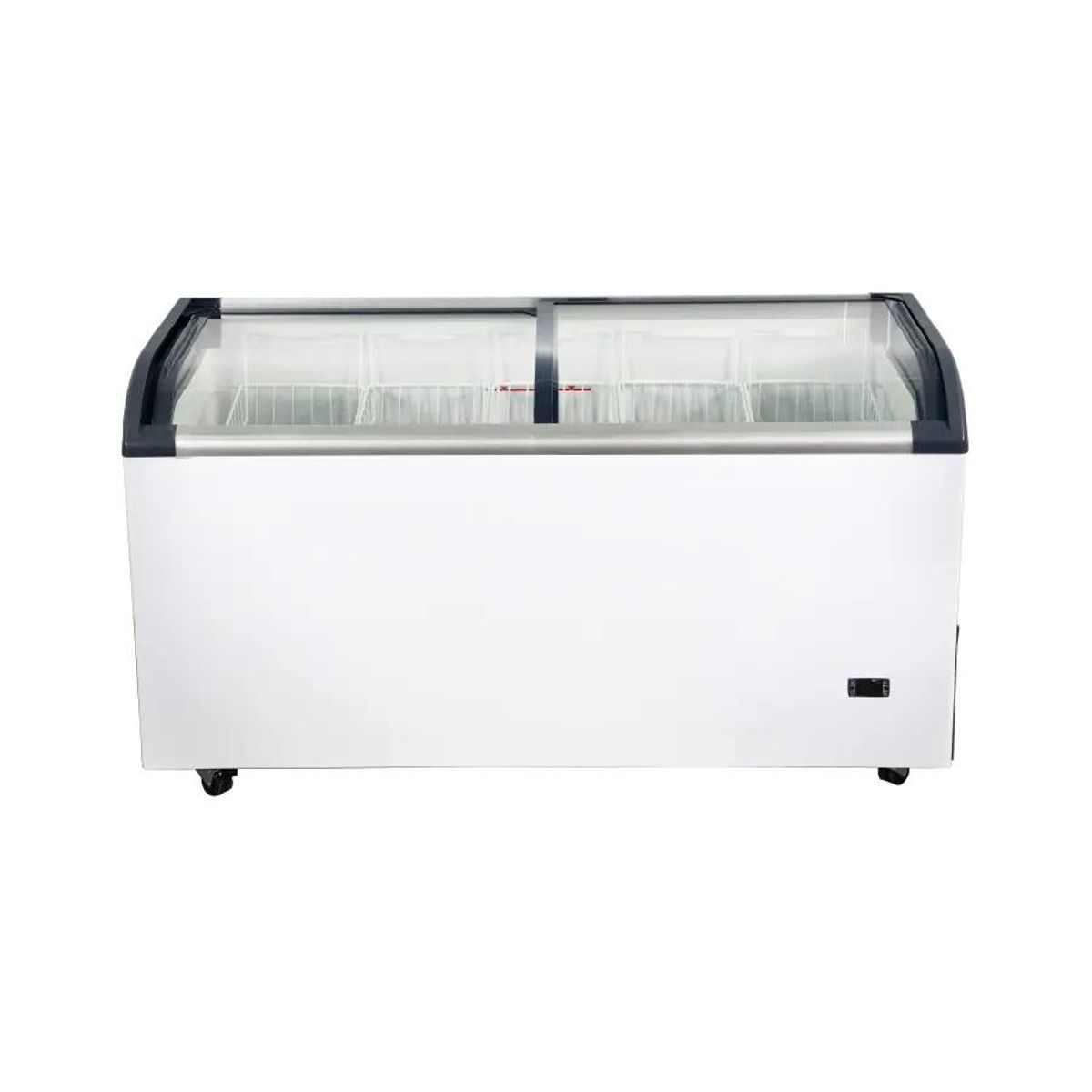 JLC ELECTRONICS - Congelador Exhibidor Horizontal JLC 520 Litros - Modelo JLC-520CFV con 2 Puertas de Vidrio, Iluminación LED