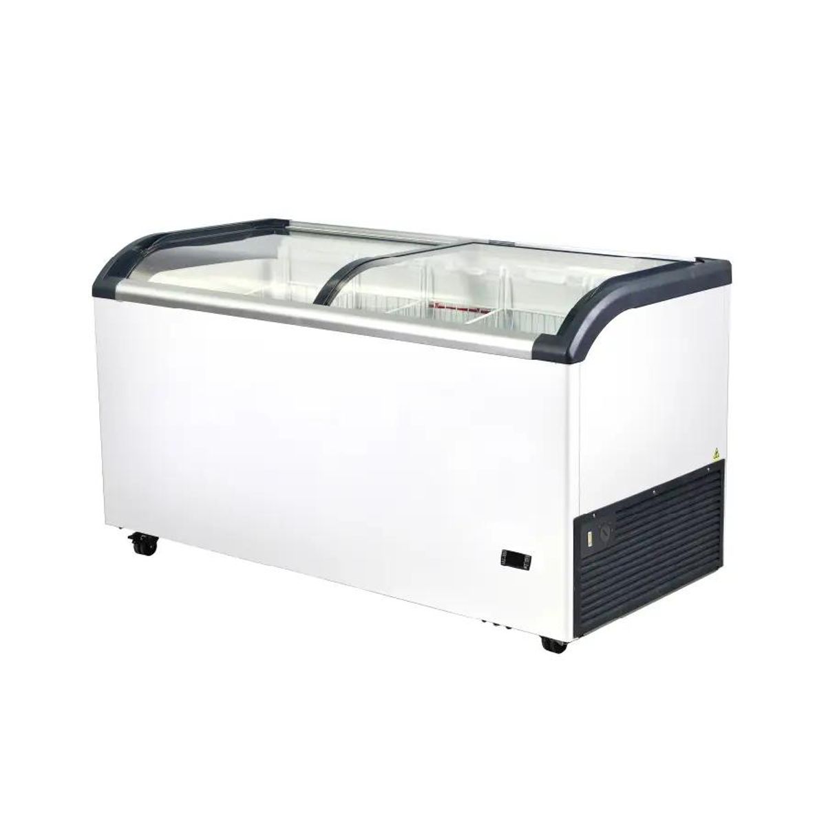 JLC ELECTRONICS - Congelador Exhibidor Horizontal JLC 520 Litros - Modelo JLC-520CFV con 2 Puertas de Vidrio, Iluminación LED