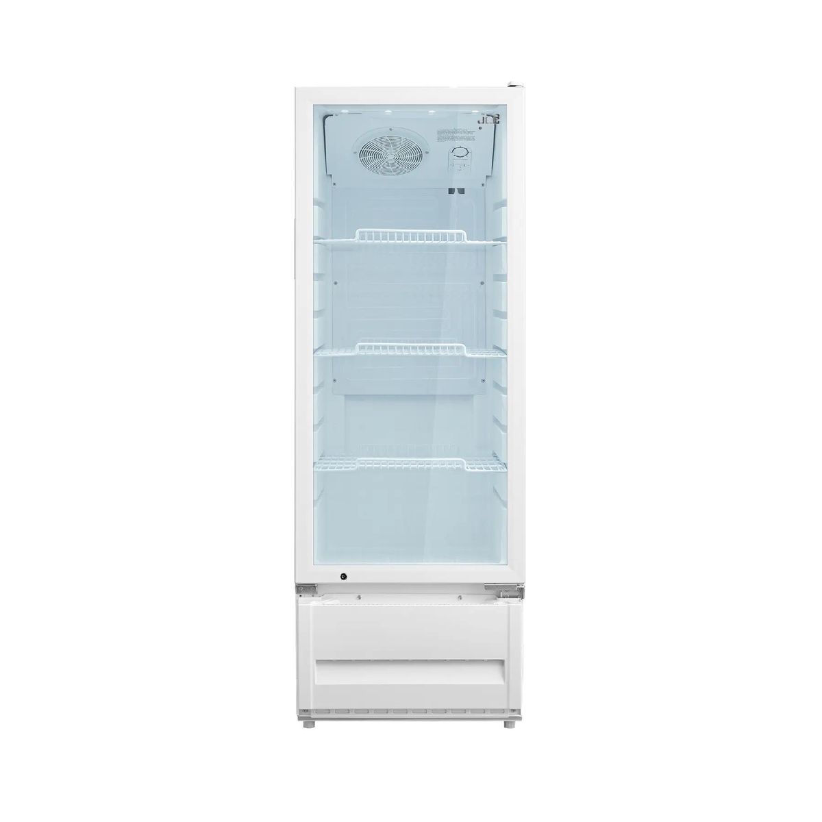 JLC ELECTRONICS - Vitrina Refrigerante Vertical  309 Litros - Modelo  JLC-326SC con Puerta de Cierre Automático, Sistema Antiempañante LOW-E y 4 Parrillas Ajustables