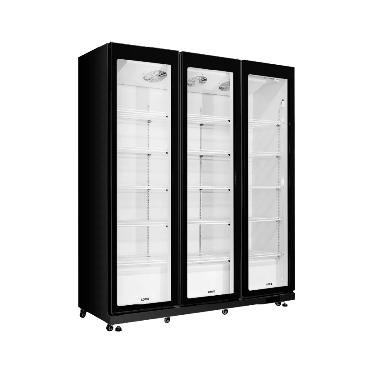 JLC ELECTRONICS - Vitrina Refrigerante vertical 1070 Litros - modelo JLC-1120SCPMNB LUZ LED