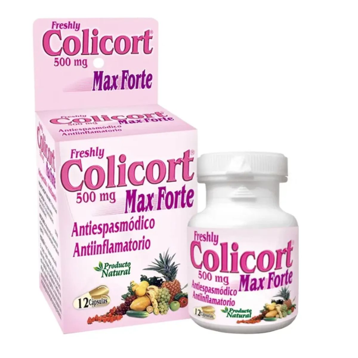 NATURAL FRESHLY - SUPLEMENTO CON MILENRAMA X 12 UNIDADES/ COLICORT MAX FORTE
