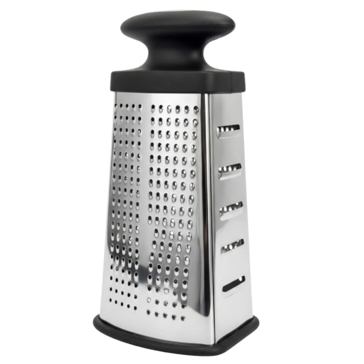 BUFFER FLASK - Rallador De Cocina Metálico 3 Tipos De Corte Multifuncional 12.5 x 23.5 x 5.8 cm
